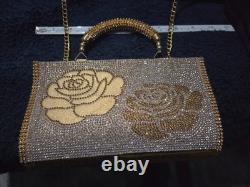 Farrah Fawcett Owned/Worn Copper/silver Purse from Stylist Sydney Guilaroff