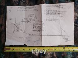 Field of Dreams Baseball Game used Movie Map Shoeless Joe Dyersville Iowa Film