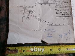 Field of Dreams Baseball Game used Movie Map Shoeless Joe Dyersville Iowa Film