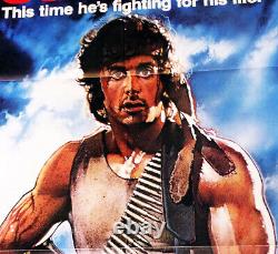 First Blood!'82 S. Stallone, Drew Struzen Classic Original U. S. Os Film Poster