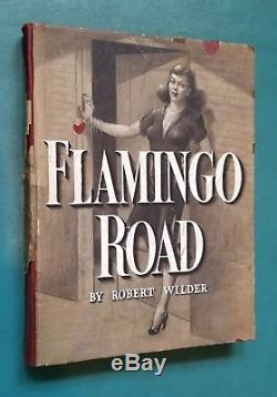 Flamingo Road Authentic Movie Prop Book For Titles Joan Crawford Warner Brothers