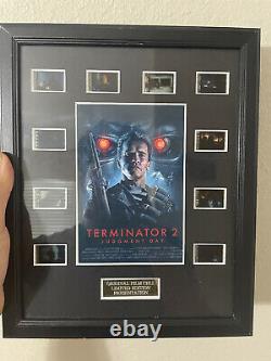 Framed Terminator 2 Movie Original Film Cell Arnold Schwarzenegger