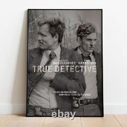 Framed True Detective Poster, Season 1 Print Wall Art Memorabilia