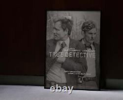 Framed True Detective Poster, Season 1 Print Wall Art Memorabilia