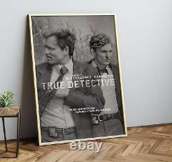 Framed True Detective Poster, Season 1 Print Wall Art Memorabilia