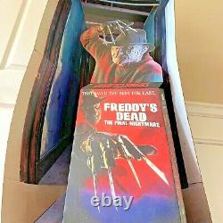 Freddy's Dead The Final Nightmare on Elm Street Movie Video Store Standee RARE