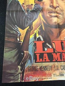 French Movie Poster Cool Hand Luke Original Movie Memorabilia 1967