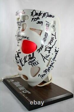 Friday the 13th VHS Promo Mask LIGHT signed by EVERY JASON ACTOR! JSA LOA