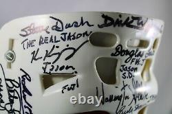 Friday the 13th VHS Promo Mask LIGHT signed by EVERY JASON ACTOR! JSA LOA