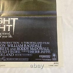 Fright Night 1985 Original One Sheet Movie Poster Great Condition Lowest Price