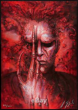 Future-kill H. R. Giger Signed And Numbered Red Lithograph