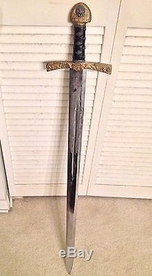 GAME OF THRONES PRODUCTION USED METAL SWORD PROP 40 LONG