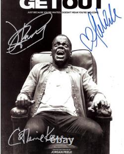 GET OUT Signed Movie Poster 11x17 with COA Authentic Memorabilia