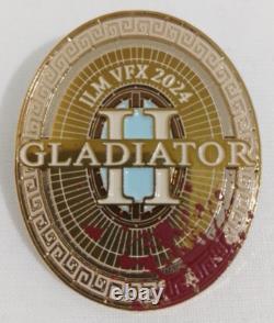 GLADIATOR 2 2024 ILM VFX Crew Pin Lucasfilm RARE Pedro Pascal Denzel Washington