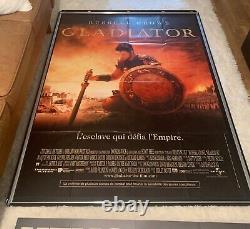 GLADIATOR, Russell Crowe, 45x62 French Grande Folded Movie Poster Original, 2000