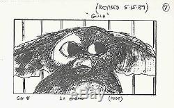 GREMLINS 2 (1990) STORYBOARDS LOT PRODUCTION USED FROM CREW MEMBER -86 pages