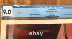 GUN CRAZY (1950) Lobby Card #2-John Dall & Peggy Cummins/Freshly Graded 9.0 NM