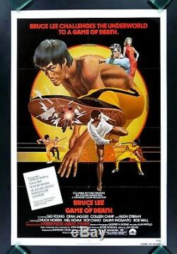 Game Of Death Bruce Lee Karate Martial Art Movie Poster