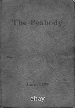 Gene Kelly 1929 Peabody HS Yearbook Pittsburgh Movie Star Memorabilia