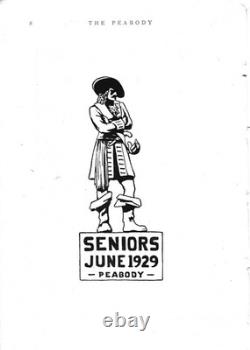 Gene Kelly 1929 Peabody HS Yearbook Pittsburgh Movie Star Memorabilia