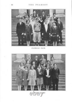 Gene Kelly 1929 Peabody HS Yearbook Pittsburgh Movie Star Memorabilia