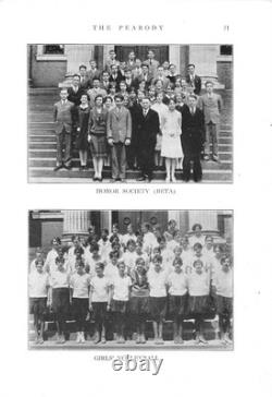 Gene Kelly 1929 Peabody HS Yearbook Pittsburgh Movie Star Memorabilia