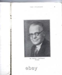 Gene Kelly 1929 Peabody HS Yearbook Pittsburgh Movie Star Memorabilia