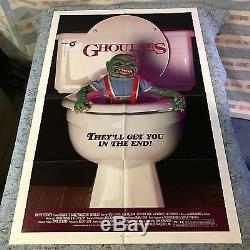 Ghoulies 1985 Original 1 Sheet Movie Poster 27 x 41 (VF-) Horror Comedy