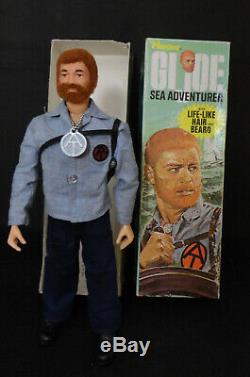 Gi Joe Adventurer Team 1970 Compelte Air Sea Land Talking Commander Action Man