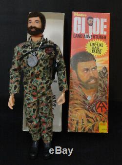 Gi Joe Adventurer Team 1970 Compelte Air Sea Land Talking Commander Action Man