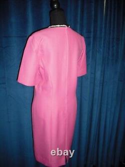 Ginger Rogers Owned & Worn 70's Pink Dress & Jacket Hairstylist Sydney Guilaroff