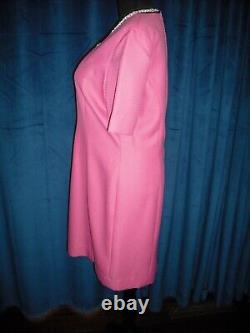 Ginger Rogers Owned & Worn 70's Pink Dress & Jacket Hairstylist Sydney Guilaroff