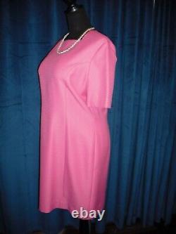 Ginger Rogers Owned & Worn 70's Pink Dress & Jacket Hairstylist Sydney Guilaroff