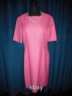 Ginger Rogers Owned & Worn 70's Pink Dress & Jacket Hairstylist Sydney Guilaroff