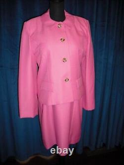 Ginger Rogers Owned & Worn 70's Pink Dress & Jacket Hairstylist Sydney Guilaroff