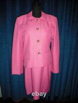 Ginger Rogers Owned & Worn 70's Pink Dress & Jacket Hairstylist Sydney Guilaroff