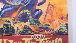 Godzilla vs. The Thing Original Movie Poster 1964 American Int'l Pictures, NSS
