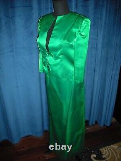 Grace Kelly Owned & Worn 50's Green Silk Jacket & Skirt from Sydney Guilaroff