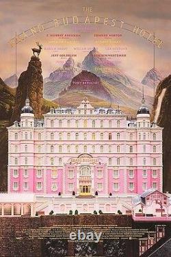 Grand Budapest Original Movie Poster Double Sided 27x40
