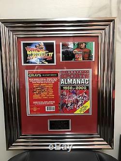 Grays Sports Almanac Bttf Screen Used Prop- Autographed