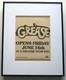 Grease 1978 ad poster framed 42x52cm FREE SHIPPING
