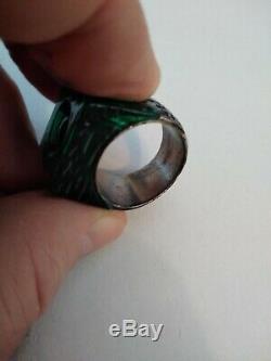 Green Lantern Ring Movie Prop Used By Ryan Reynolds Warner Bros Coa