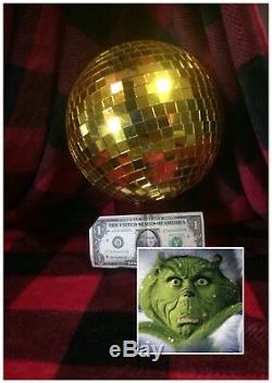 Grinch Prop Huge Ornament Screen Used Coa How The Grinch Stole Christmas