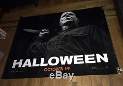 HALLOWEEN 2018 5FT SUBWAY MOVIE POSTER #2 2018 Michael Myers