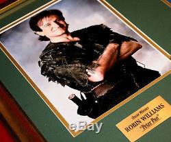 HOOK Robin Williams as PETER PAN, SIGNED, Prop CROC, Blu DVD, COA, UACC