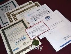 HOOK Robin Williams as PETER PAN, SIGNED, Prop CROC, Blu DVD, COA, UACC