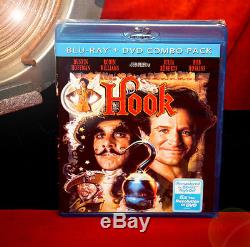 HOOK Robin Williams as PETER PAN, SIGNED, Prop CROC, Blu DVD, COA, UACC