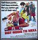HOT RODS TO HELL CineMasterpieces 6SH ORIGINAL MOVIE POSTER CARS RACING 1967