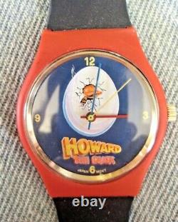 HOWARD THE DUCK Vintage movie promotional T-shirt (XL) and WATCH from 1986