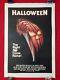Halloween 1978 Original Movie Poster 1sh Linen Backed Blue Ratings Box Beauty